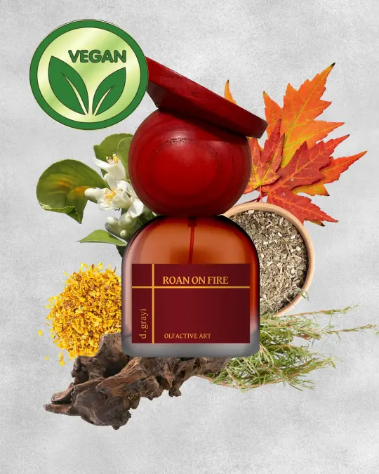 Roan On Fire (Maple, Hawthorn Berry & Incense)