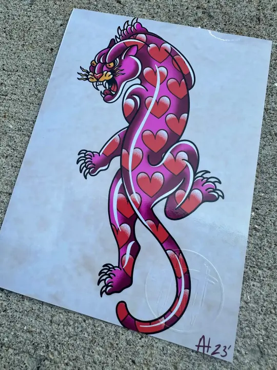 Pink Panther (5x7)