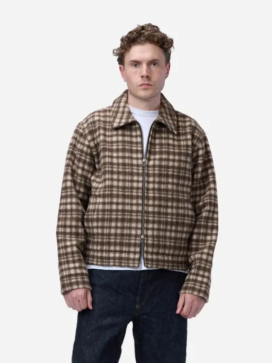 Club Jacket ~ Brown Plaid