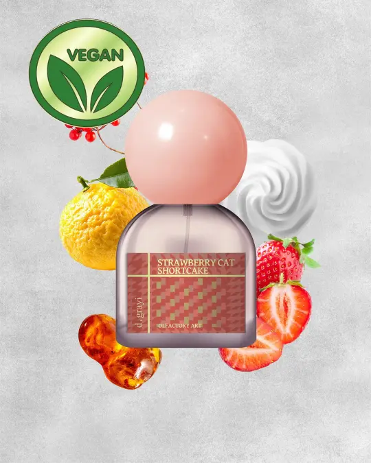 STRAWBERRY CAT SHORTCAKE [Strawberry, Biscuit  & Catnip]