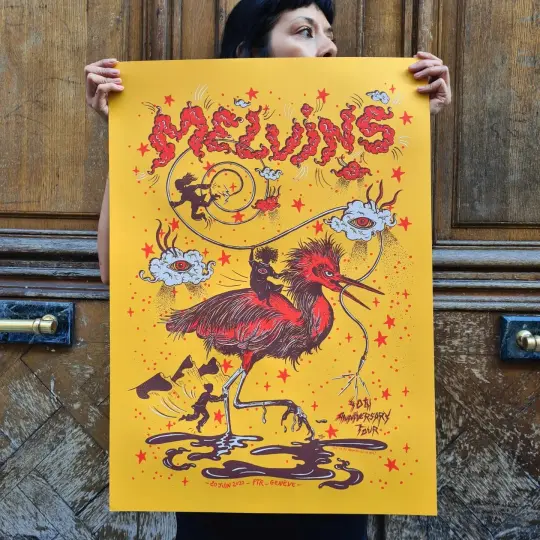 MELVINS (Gigposter Geneva 2023)