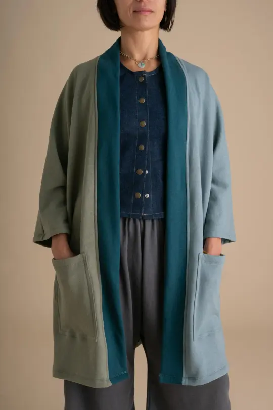 Timberline Cardigan in Lakeside
