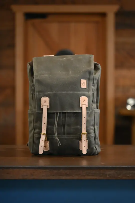 Waylon Pack - Tan Waxed Twill