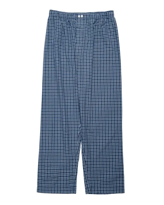 Tekla Fine Twill Pyjama Pants Lanegan Checks
