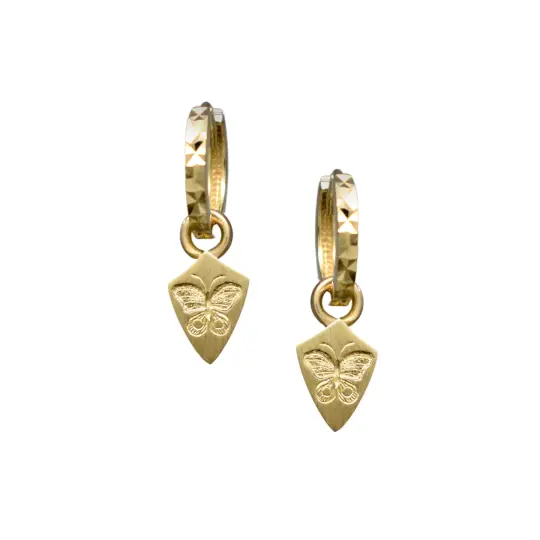 Butterfly Escutcheon Huggies