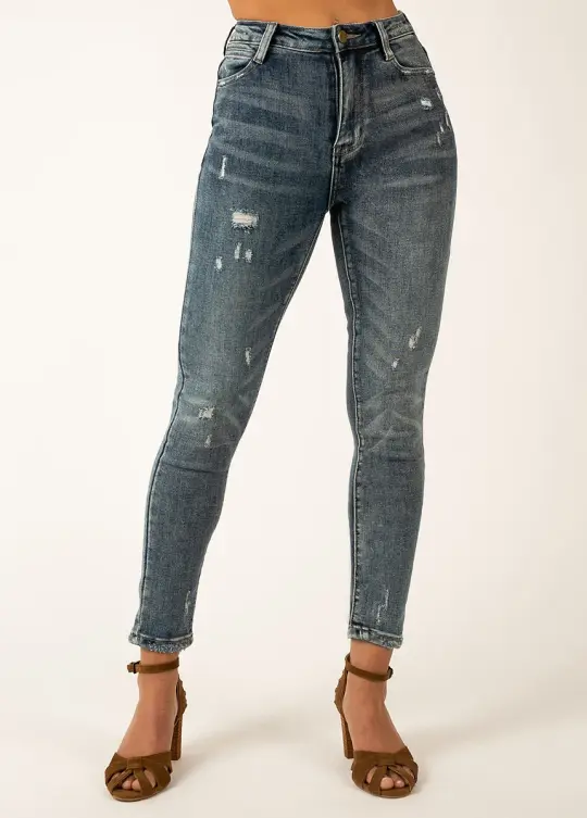 Nilou Denim in Indigo