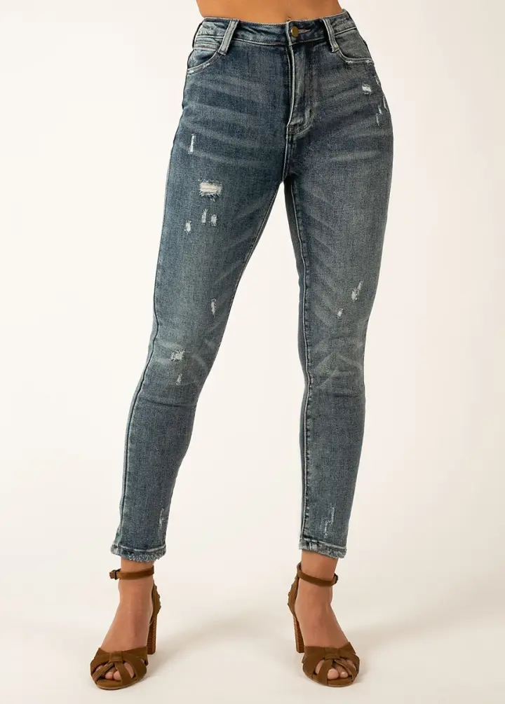 Nilou Denim in Indigo