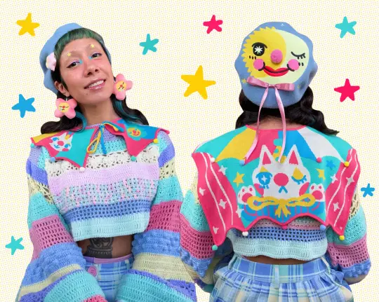 Showtime! - Knit Collar