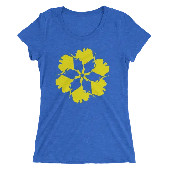 Women’s Alaska Spiral Tee - Blue