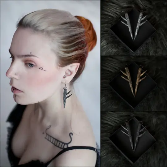 FEHU Runic Earrings