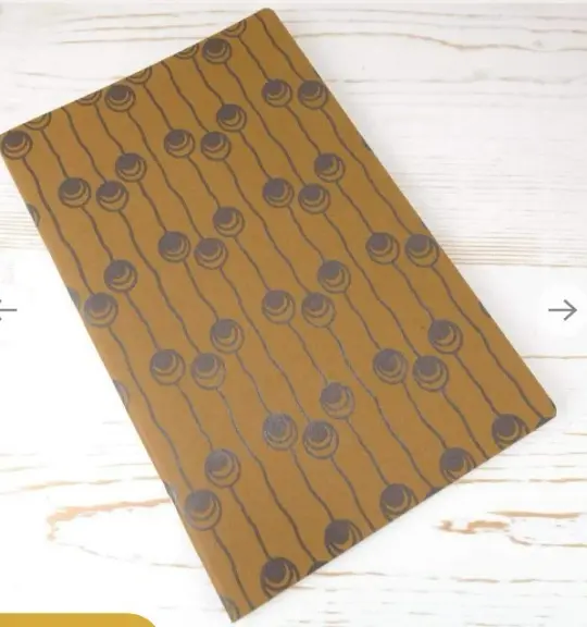Dutch Pearls - Letterpress Lined Notebook