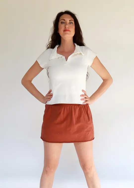 Preppy Ojai Cropped Shirt