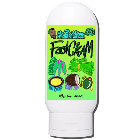 Invigorating Foot 🦶 Cream w/ Shea, Lemongrass, Eucalyptus 🌿