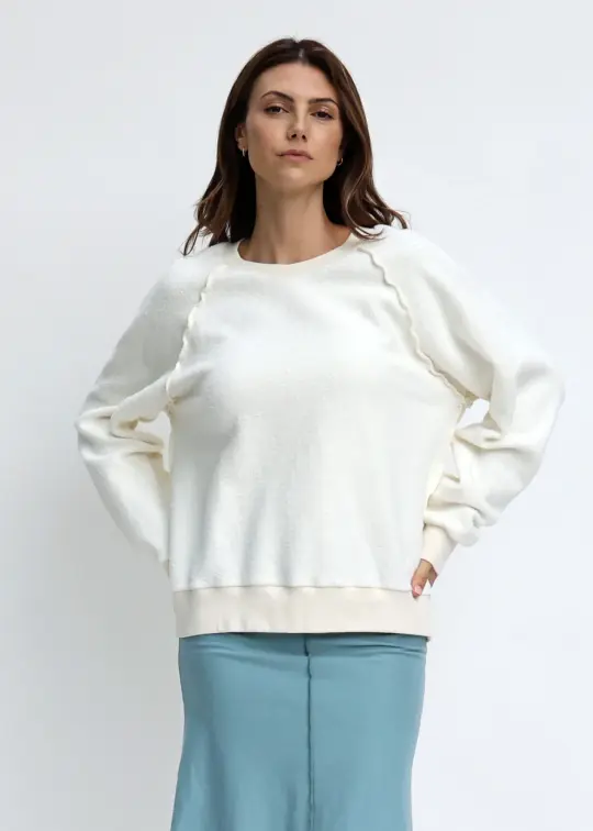 Inside Out Coed Cropped Shirt