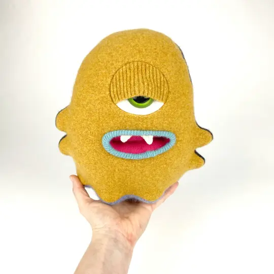 Don the my friend monster handmade stuffed animal plush
