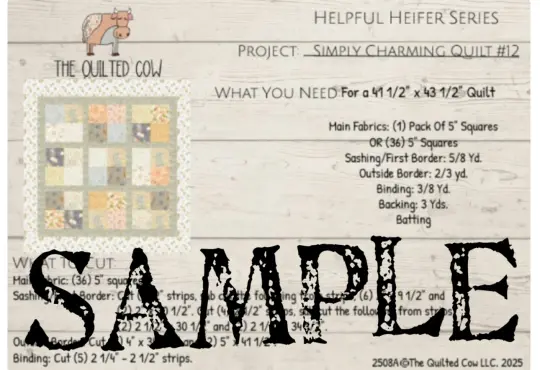 Helpful Heifer Series 2500