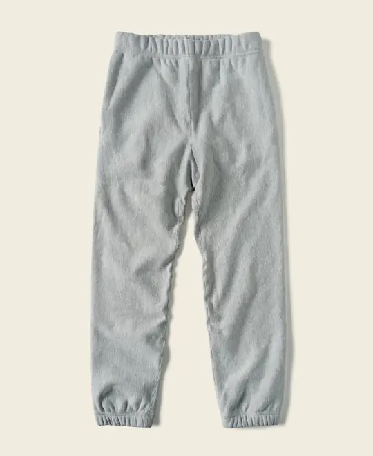 1950s 20.5 oz Terry Cloth Reverse Weave Sweatpants - Gray