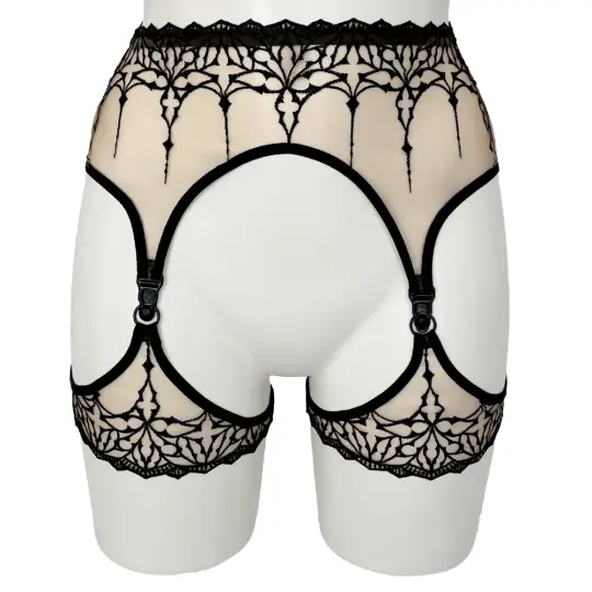 VOTIVA OPEN BACK GARTER BELT