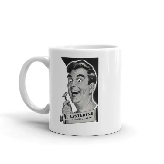 Vintage Shaving Cream Ad Coffee Mug | Available in 2 Sizes!