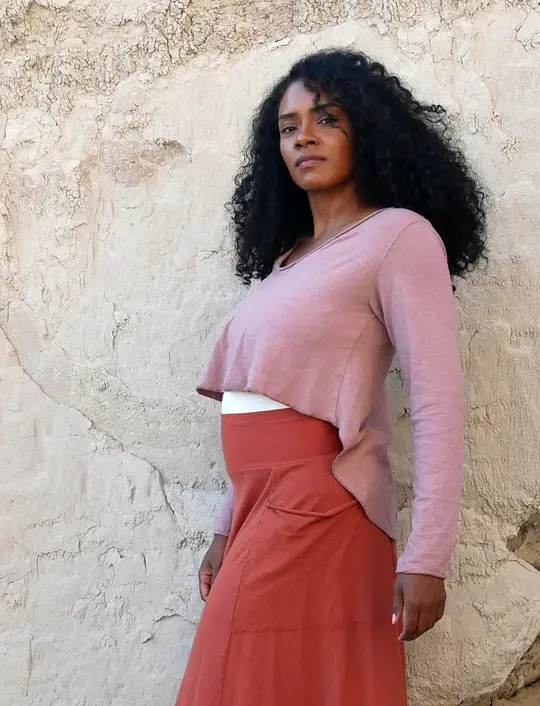 Ritual Mullet Wanderer Cropped Shirt