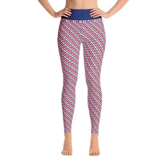 Alaska Pattern Yoga Pants - Merica