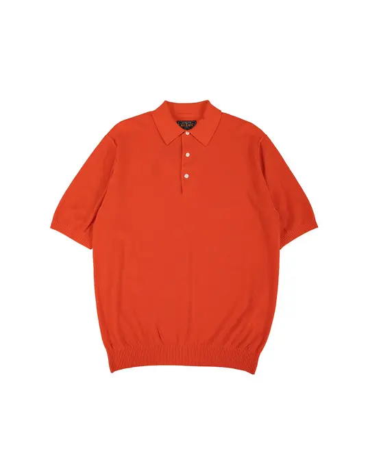 Beams Plus Pique Polo 14G Red