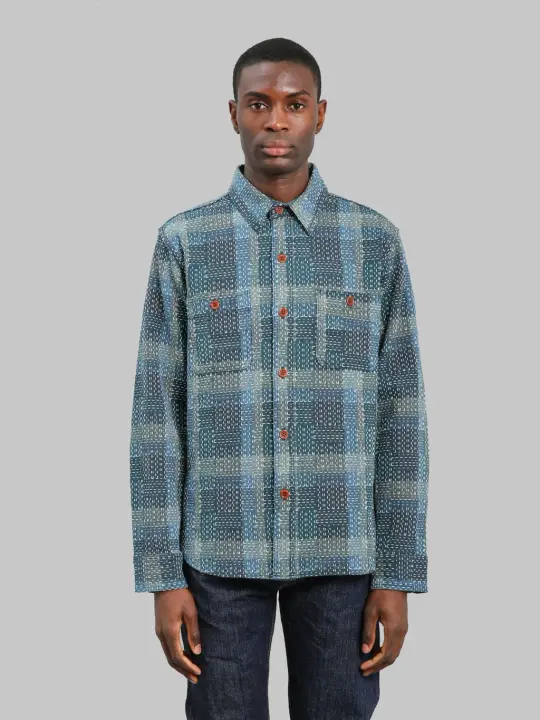 Studio D'Artisan Noragi Sashiko Shirt