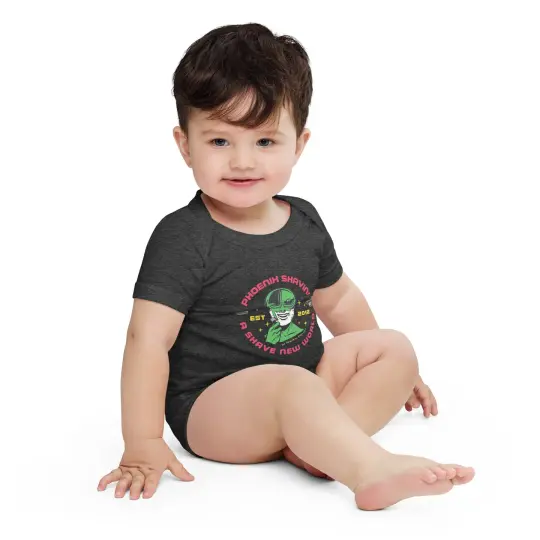 Shaving Alien Baby Shave Cadet Bodysuit | Multiple Colors