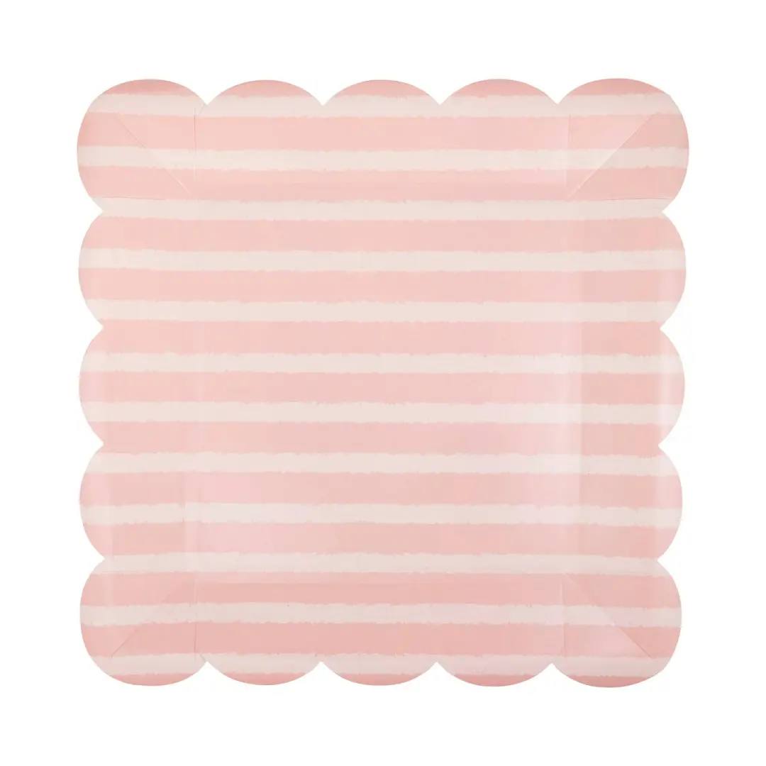My Mind’s Eye Tonal Striped Plate