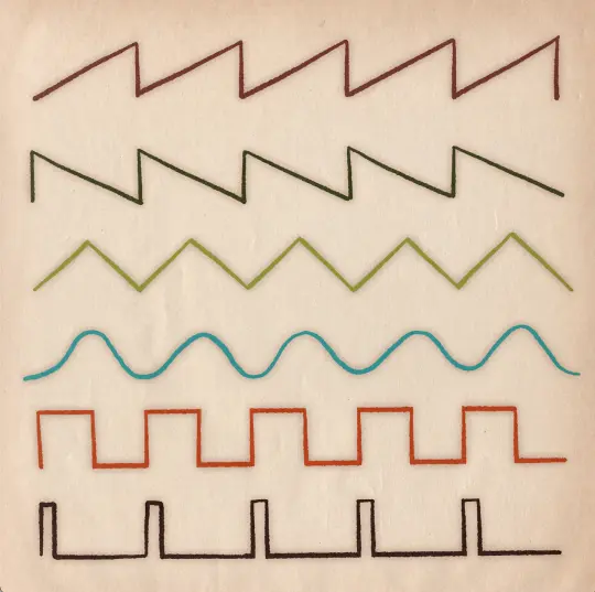 Waveforms Print - 2 sizes.