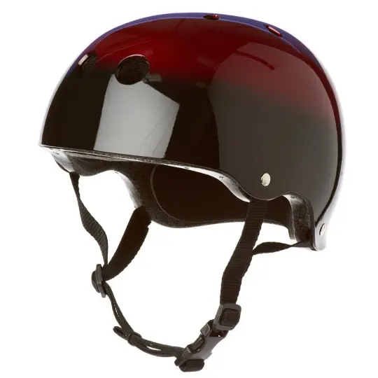 METALLIC RED FADE HELMET - BLEM