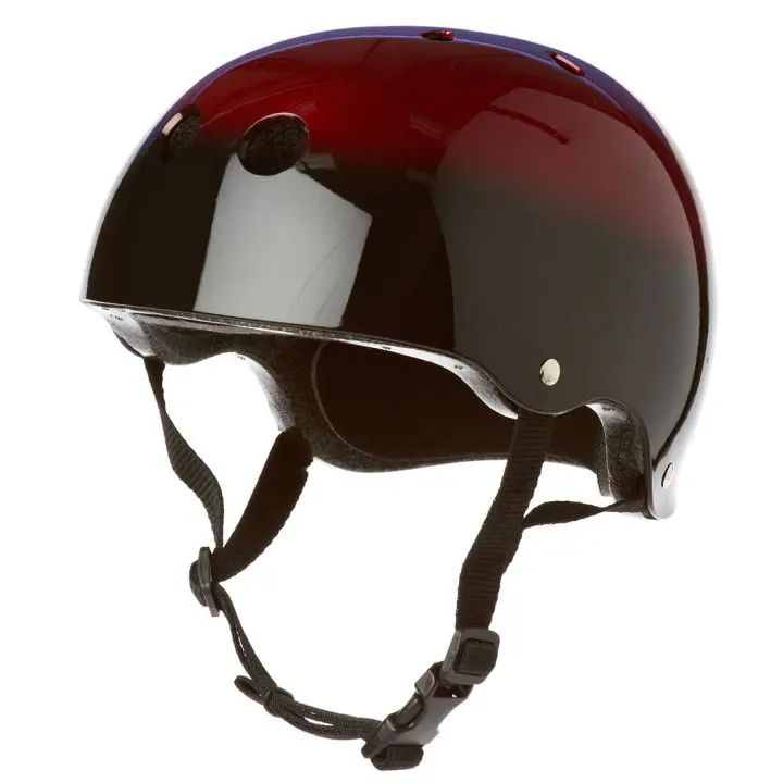 METALLIC RED FADE HELMET - BLEM