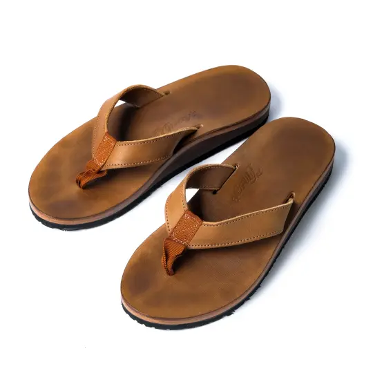 LEATHER ARCHED SANDAL