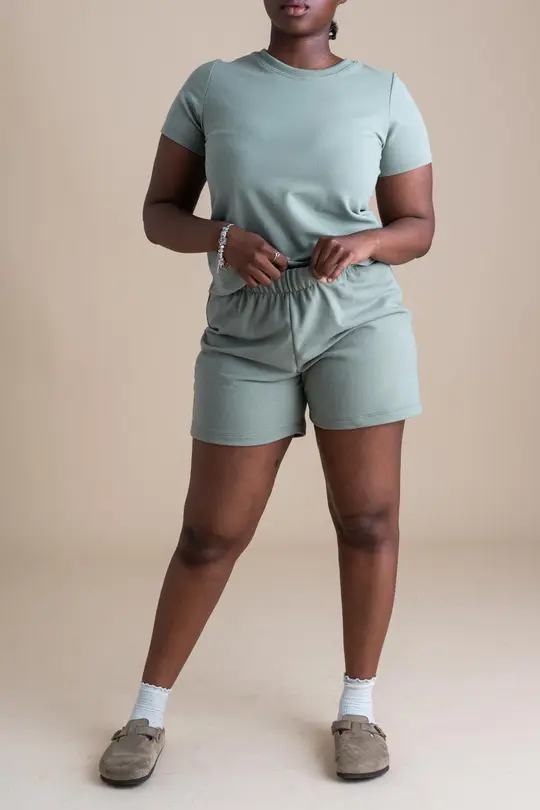 Jayne Shorts in Pistachio