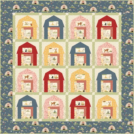 I Spy Farm Quilt Kit