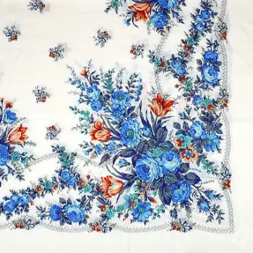 Tranquil Spring Day Wool Shawl