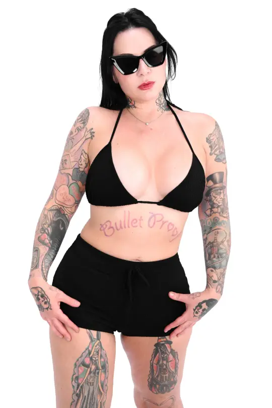Amaya Triangle Bikini Top - Limited Edition - S/2xl/3xl/4xl left!