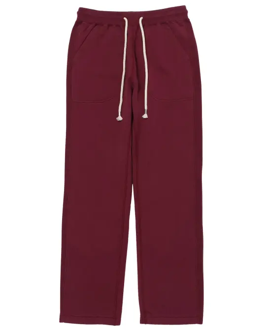 Sweatpants - Super Looper French Terry - Burgundy