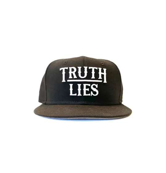 2520 X NEW ERA TRUTH OVER LIES 9FIFTY SNAPBACK - BLACK
