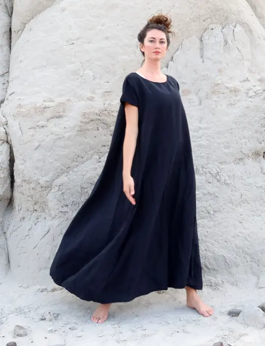 Silk Everyday Wanderer Long Dress