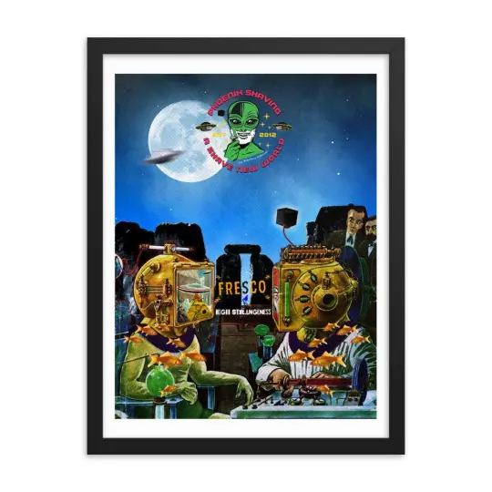 Fresco "High Strangeness" Framed Print | Available in Multiple Sizes!