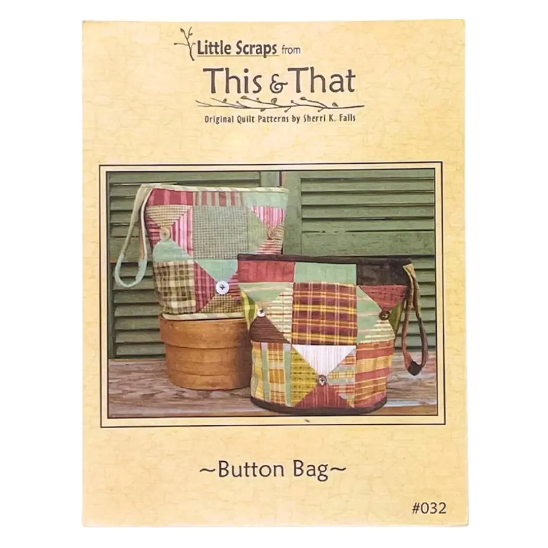 Button Bag Pattern