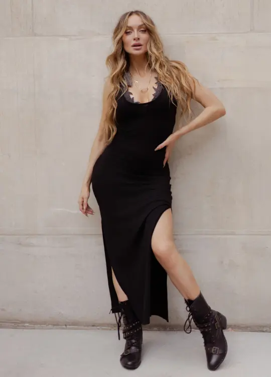 Soraya Dress in Black