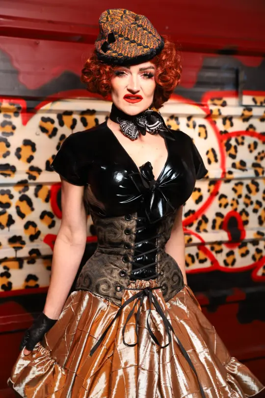 Petite Wench in Smoke & Brass - The Lipstick and Caviar Collection