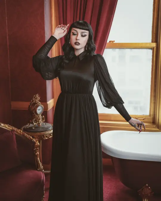 The Black Pearl Gown