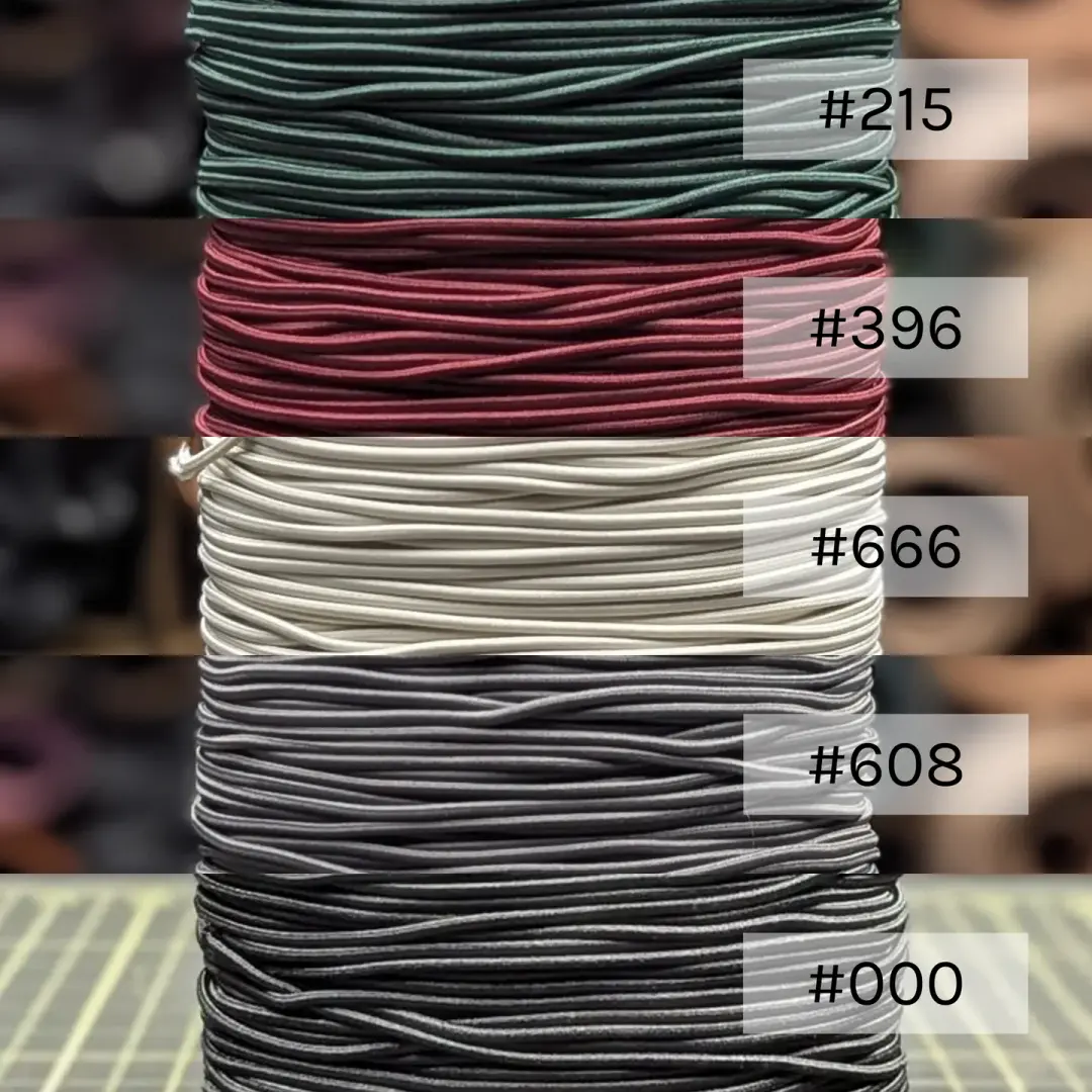 2mm Elastic Shock Cord Curated Bundle | Midwinter