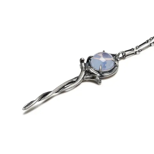* Ready to Ship * Staff of Hermes. Lavender Quartz.