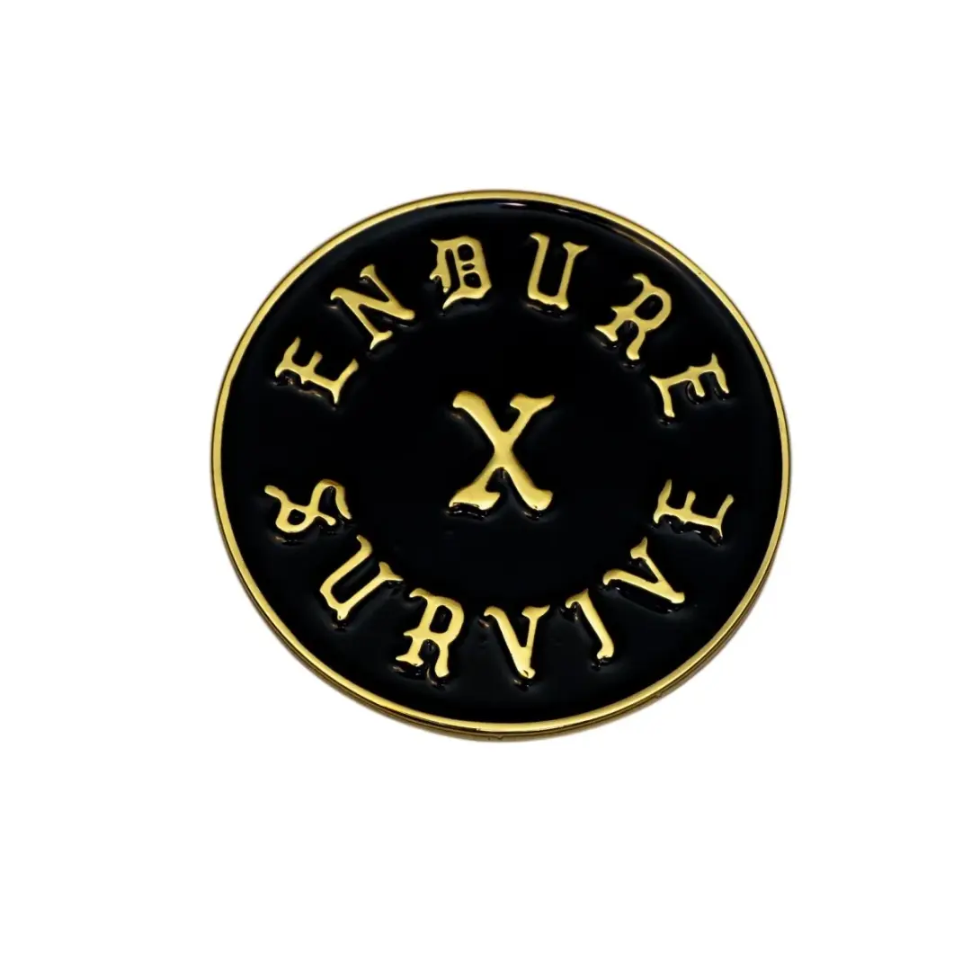 Endure X Survive Pin