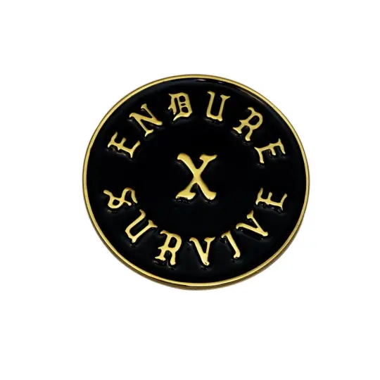 Endure X Survive Pin