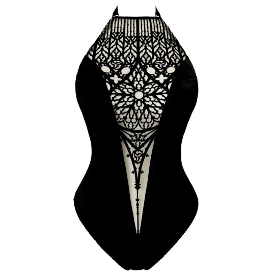 CATHEDRAL BODYSUIT (NUDE)